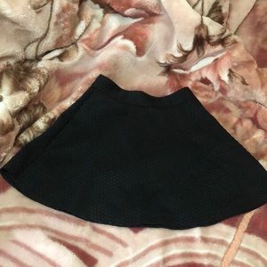 Black Ruffle skirt from Banana Republic